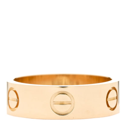 Cartier 18K Yellow Gold 5.5mm LOVE Ring 52 6 3 of 5
