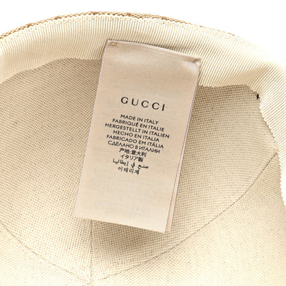 Gucci Monogram Equestrian Hat Beige Brown 8 of 8