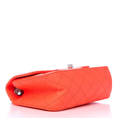Chanel Goatskin Quilted 2.55 Reissue Mini Flap Orange 4 of 11