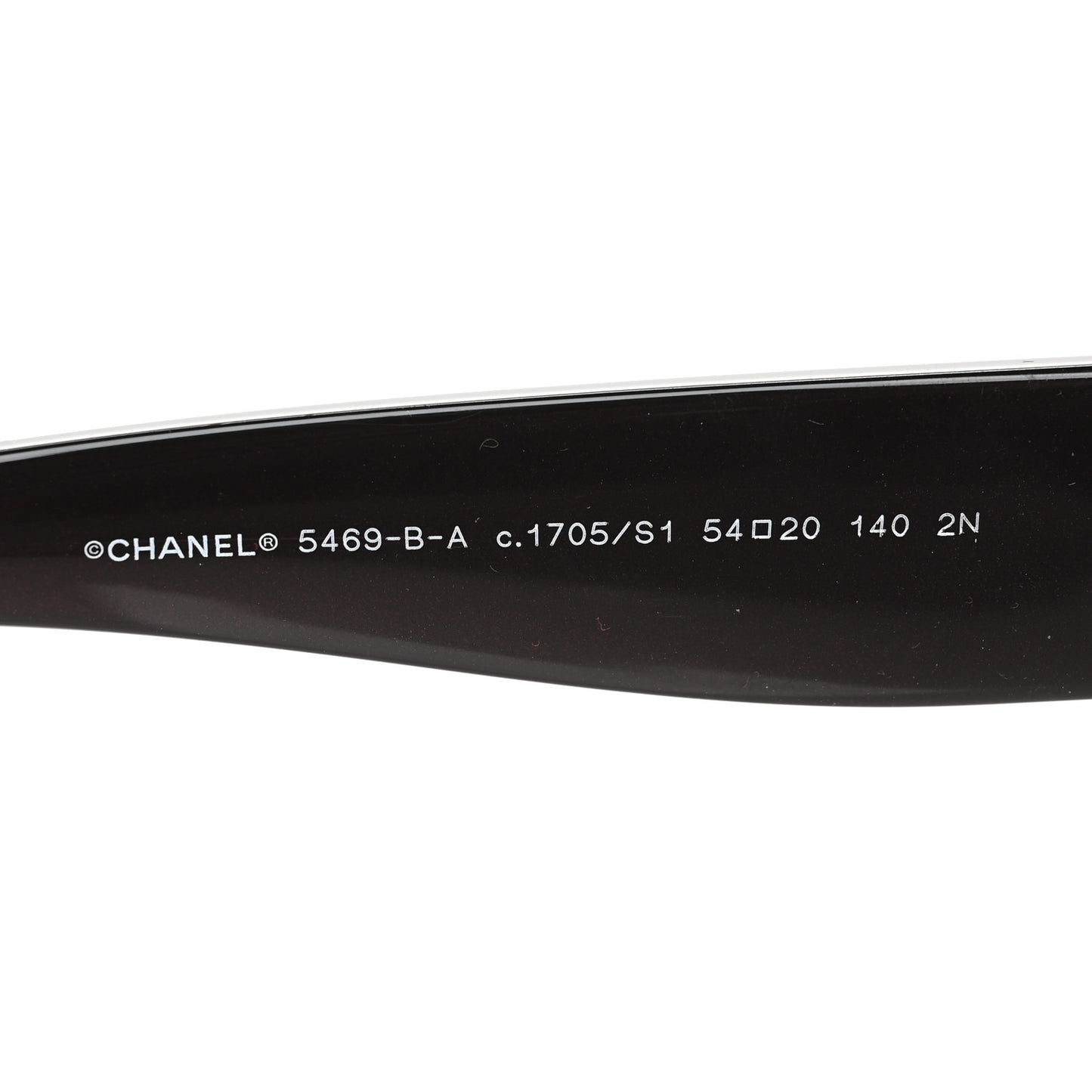 Acetate Oval CC Sunglasses 5469-B-A Burgundy
