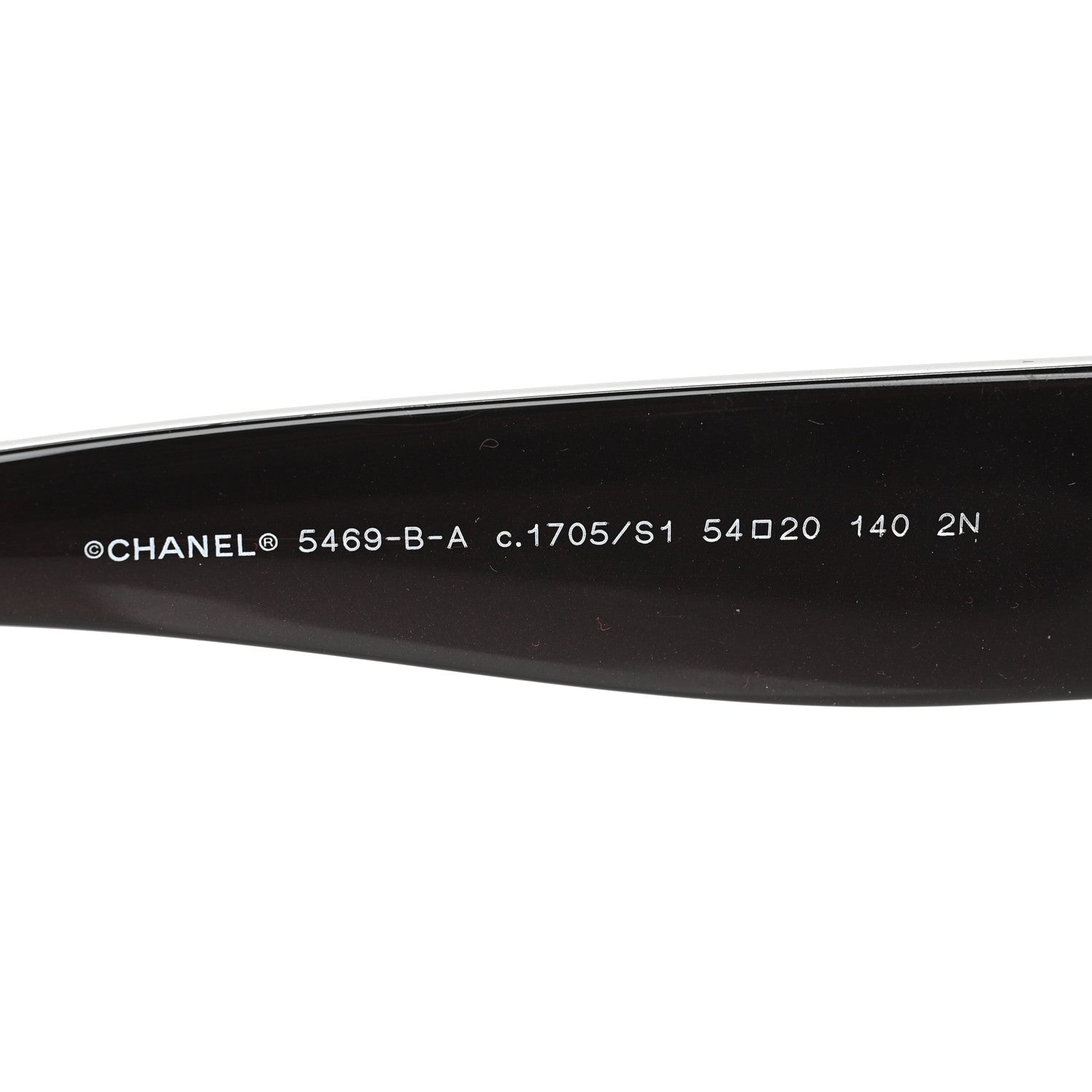 Chanel Acetate Oval CC Sunglasses 5469-B-A Burgundy 6 of 9