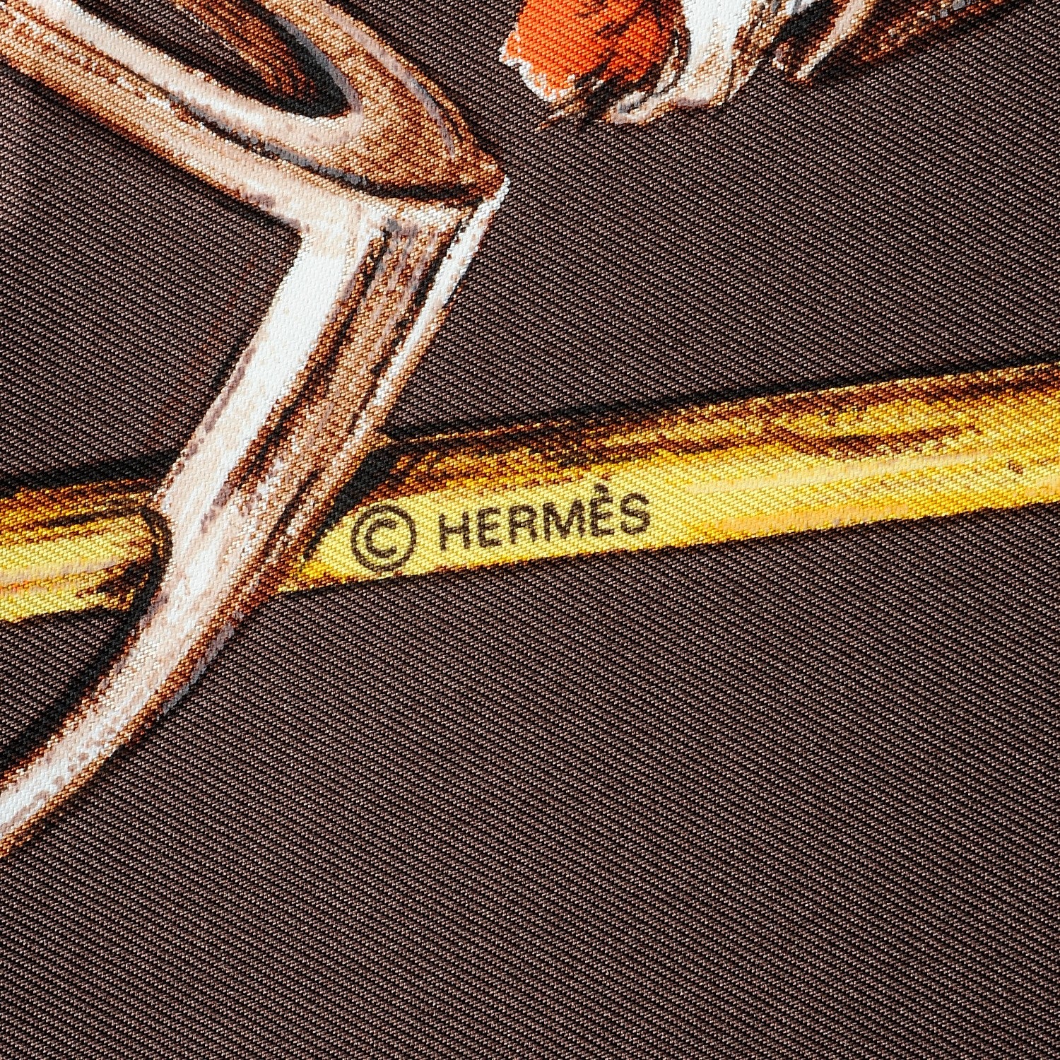 Hermes Silk A Propos de Bottes Scarf 90 6 of 7