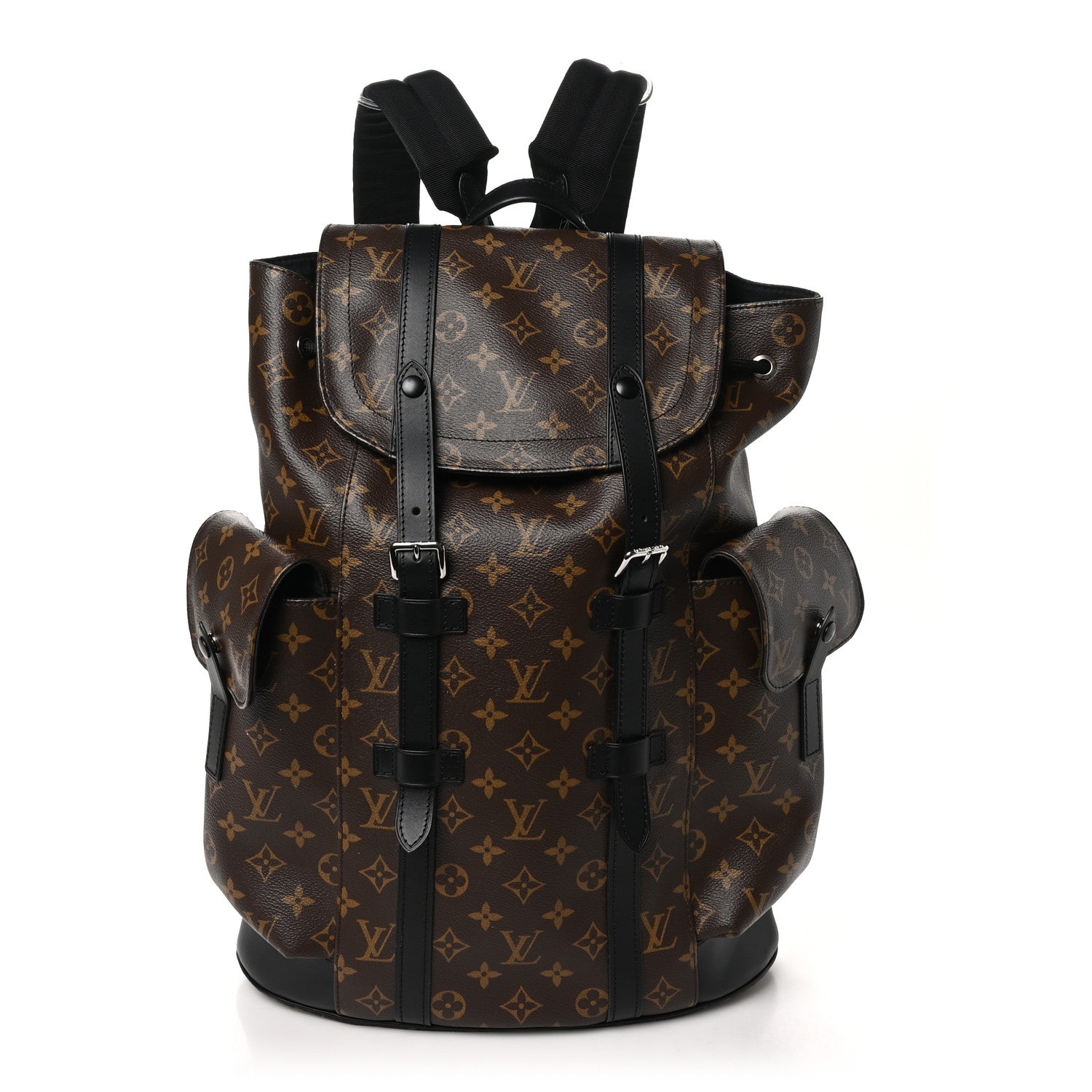Louis Vuitton Monogram Macassar Christopher PM Backpack 1 of 9
