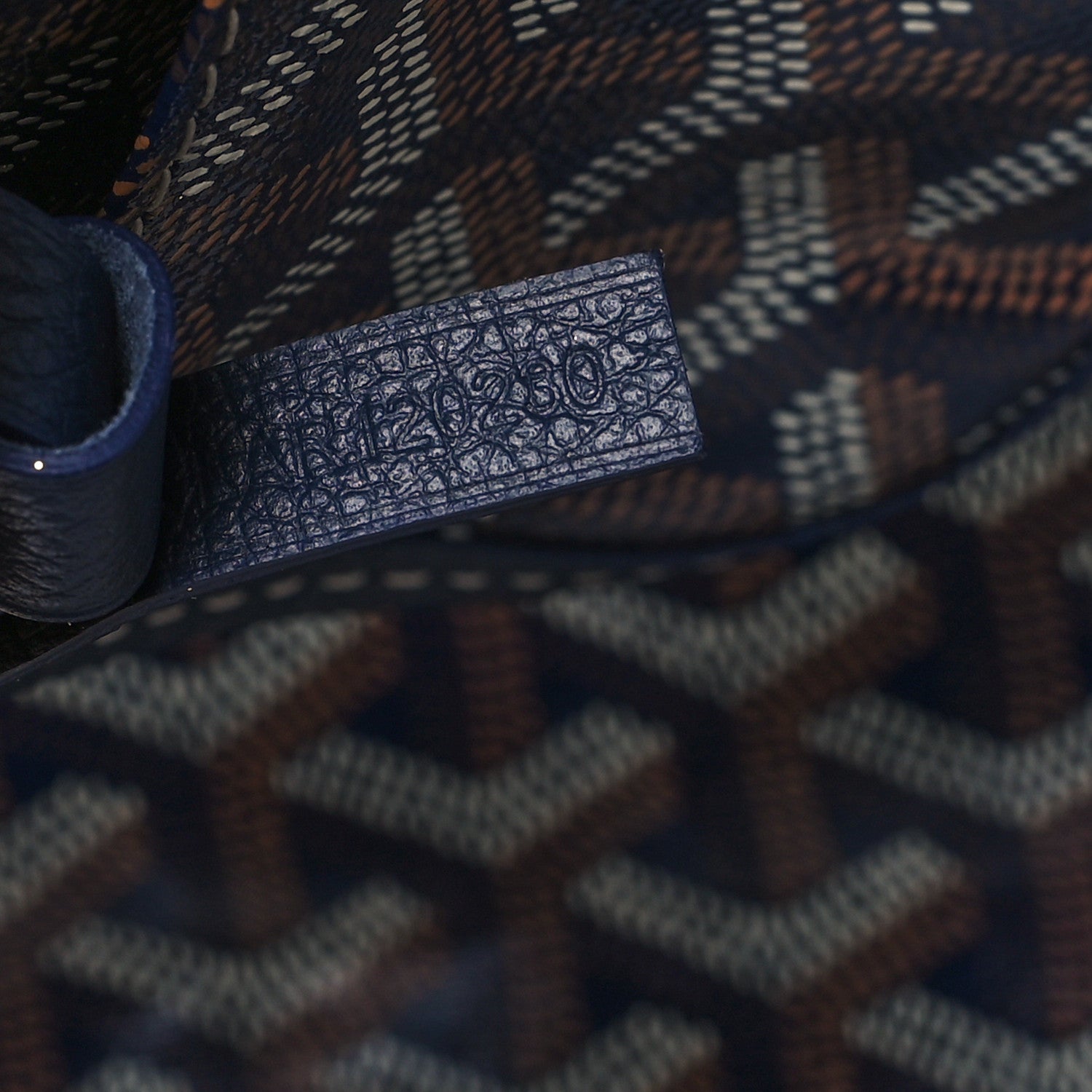 Goyard Goyardine Saint Louis GM Navy 8 of 12