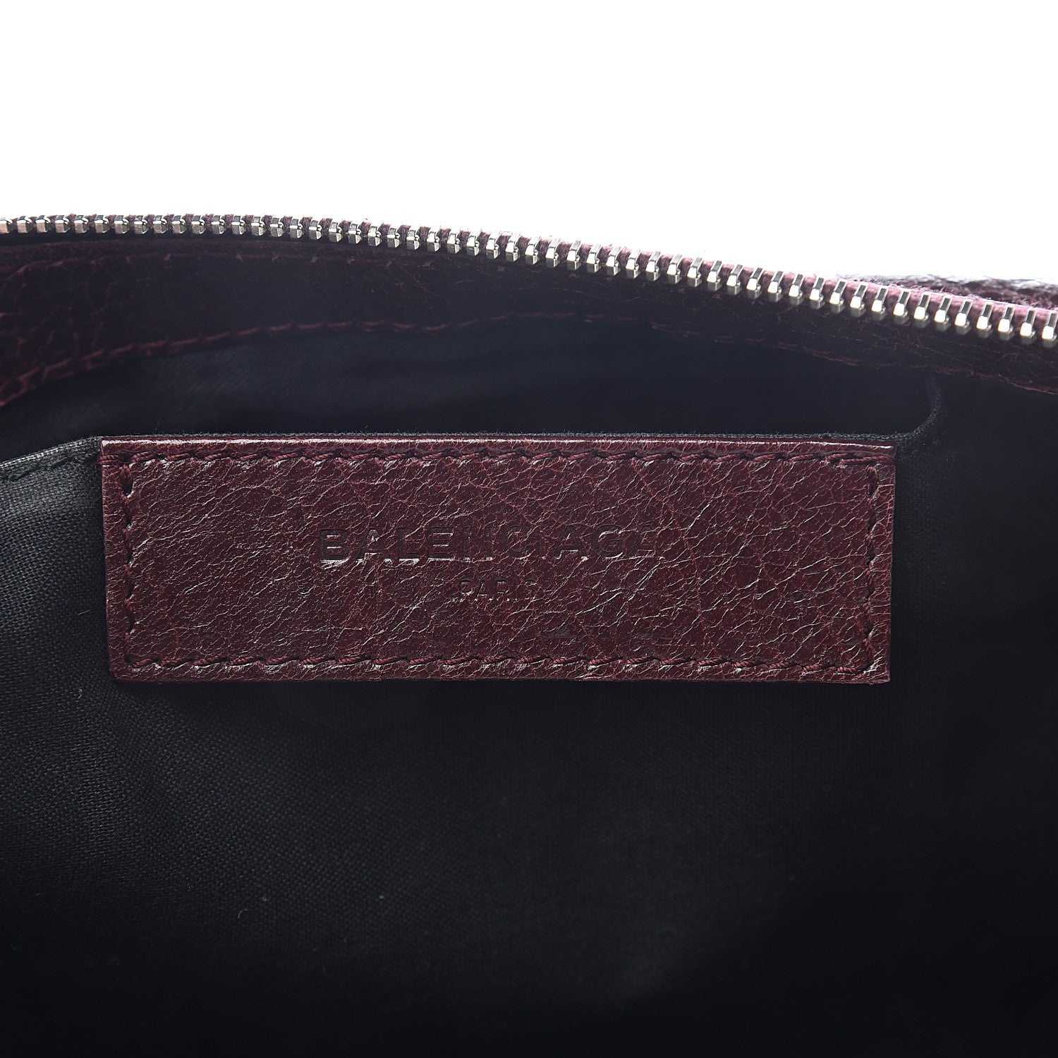 Balenciaga Agneau Arena Classic Hardware Large Clip Acajou Fonce 5 of 5