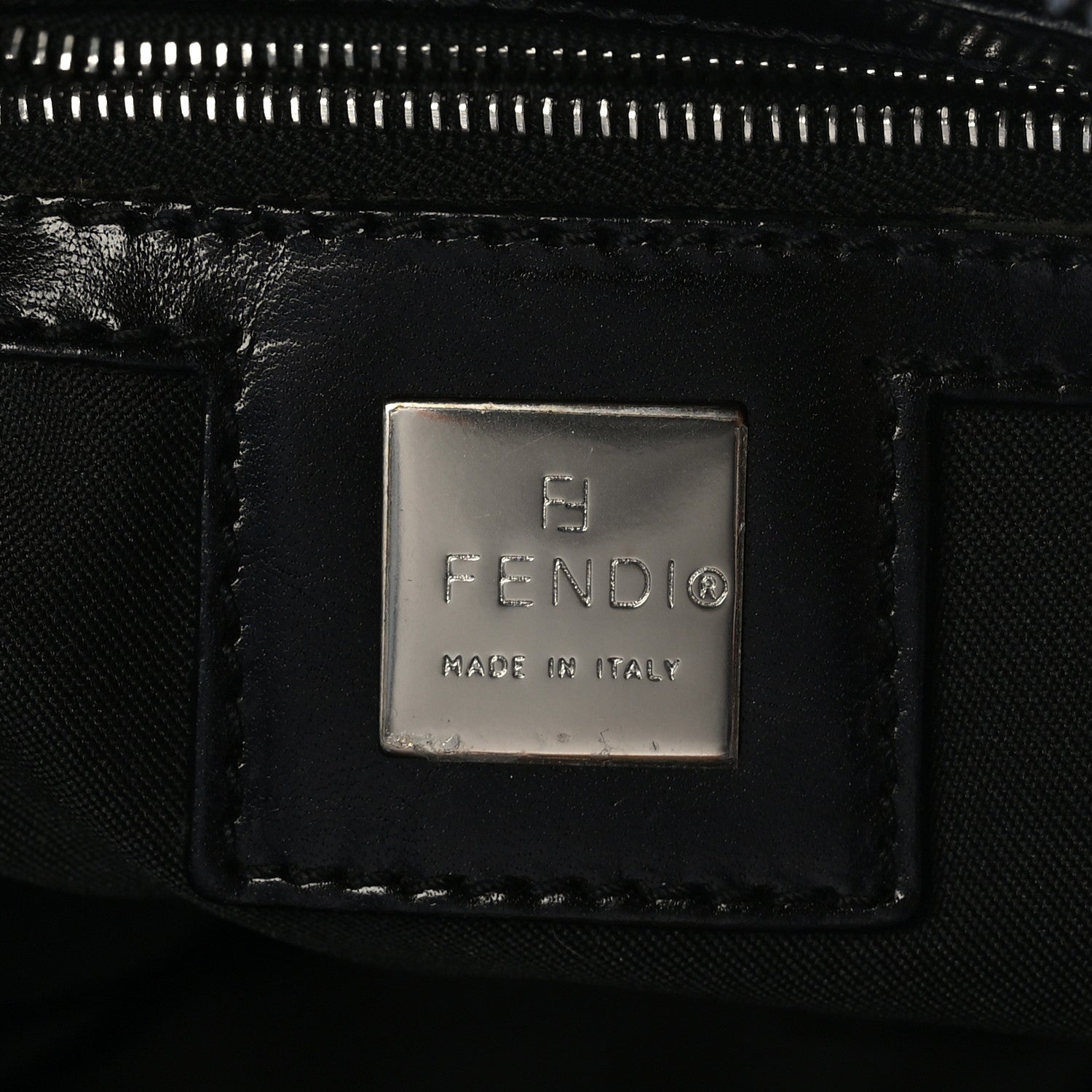 Fendi Zucca Tote Black 7 of 10