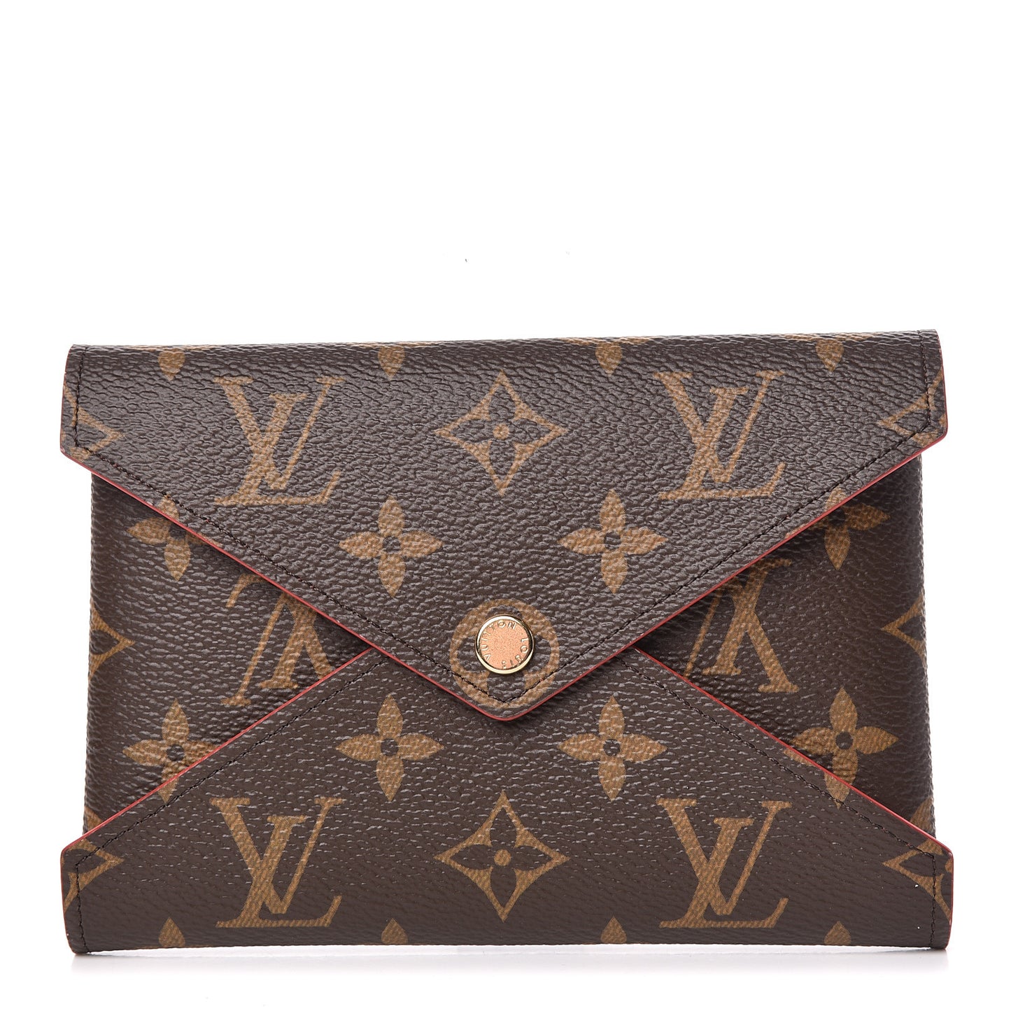 Monogram Medium Kirigami Pochette Insert Coquelicot