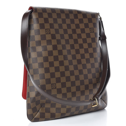 Louis Vuitton Damier Ebene Musette GM 3 of 10