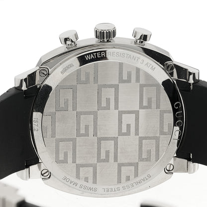 Gucci Stainless Steel Rubber 40mm Grip Quartz Watch Black 4 of 4