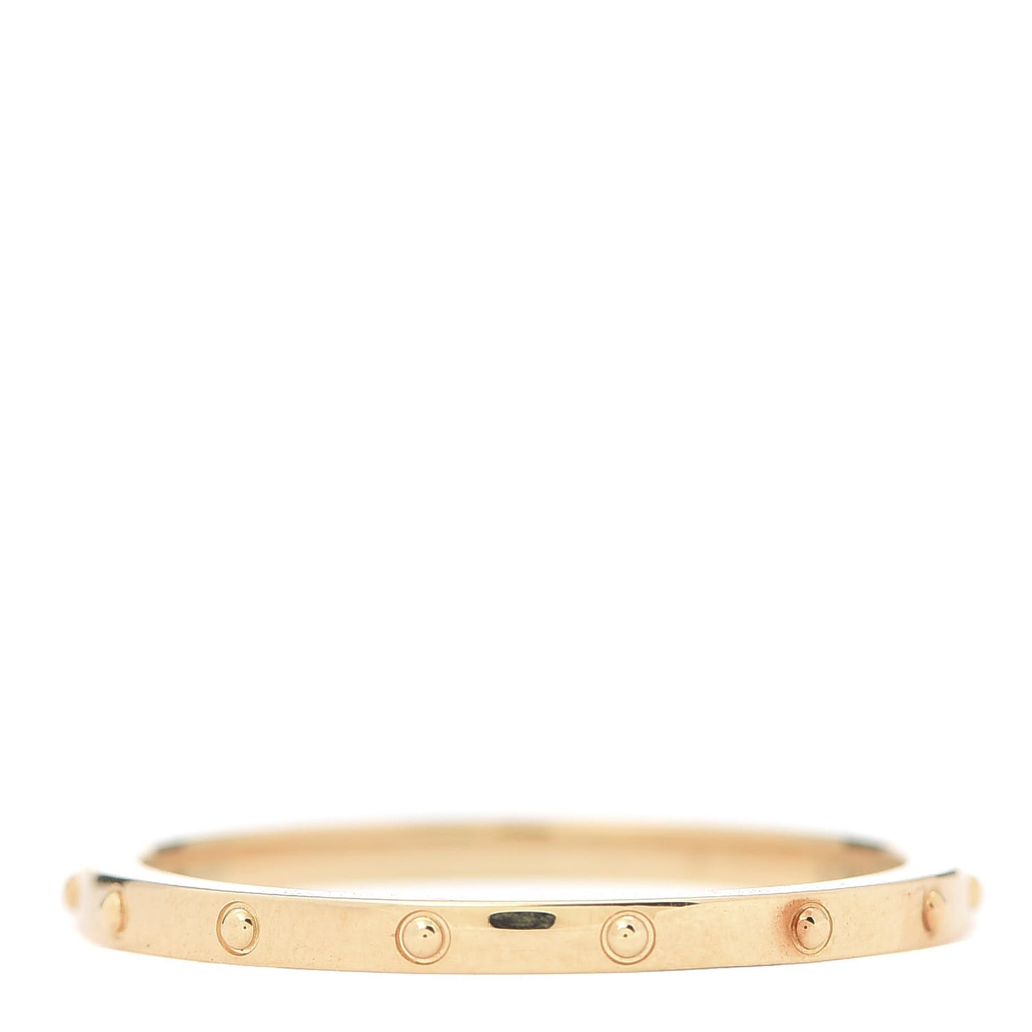 18K Yellow Gold Mini Band Ring 57 8