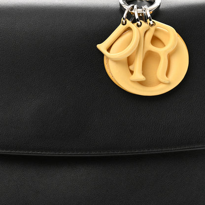 Christian Dior Smooth Calfskin Small Tri-Color Be Dior Flap Black Grey Yellow 7 of 13