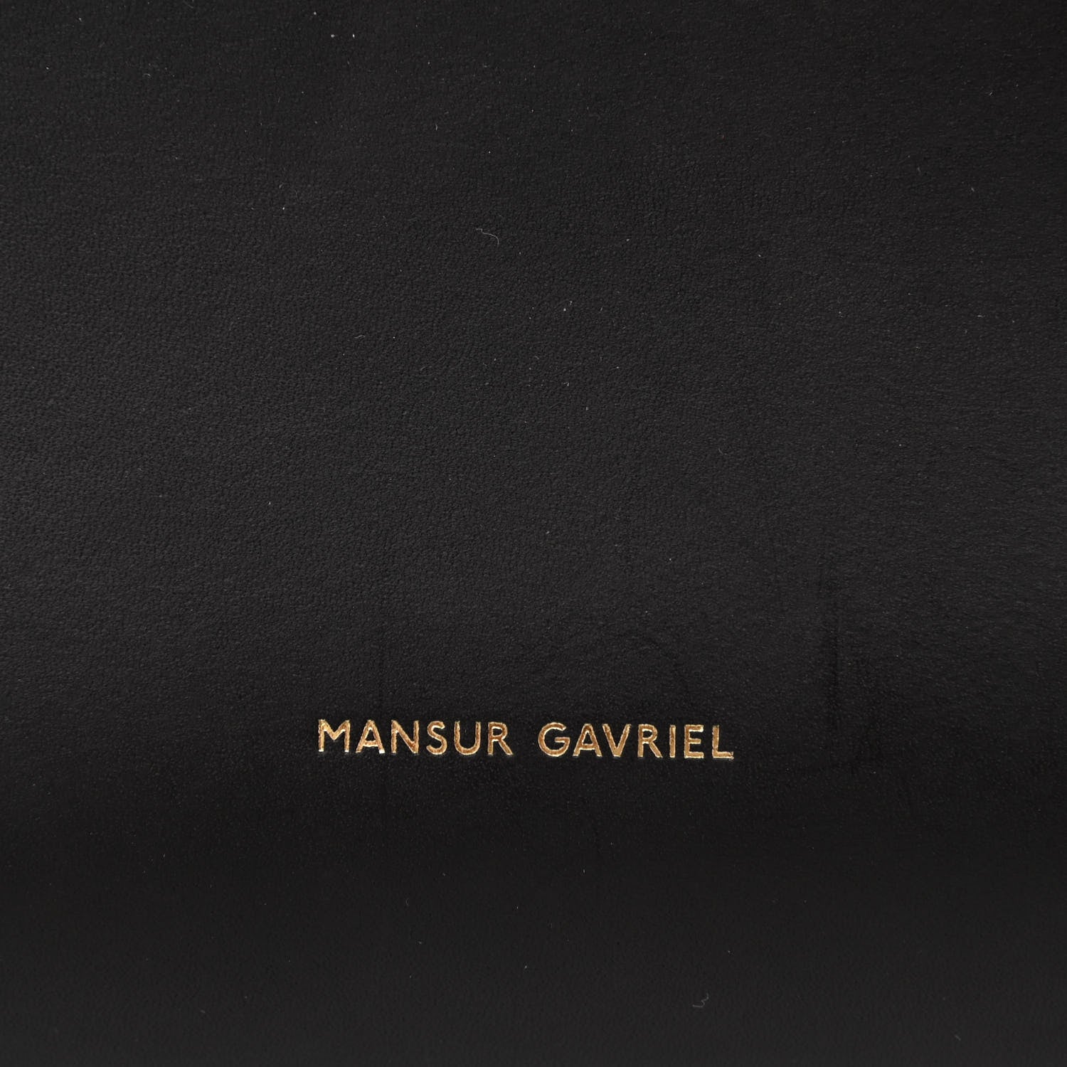 Mansur Gavriel Vegetable Tanned Calfskin Bucket Bag Black Ballerina 7 of 13