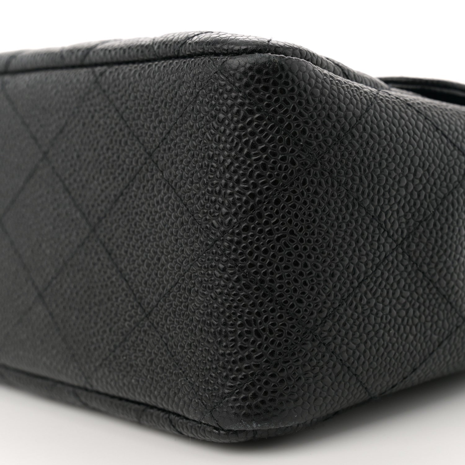 Chanel Caviar Quilted Jumbo Single Flap Black 10 of 13