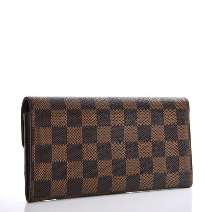 Louis Vuitton Damier Ebene Emilie Wallet 3 of 7