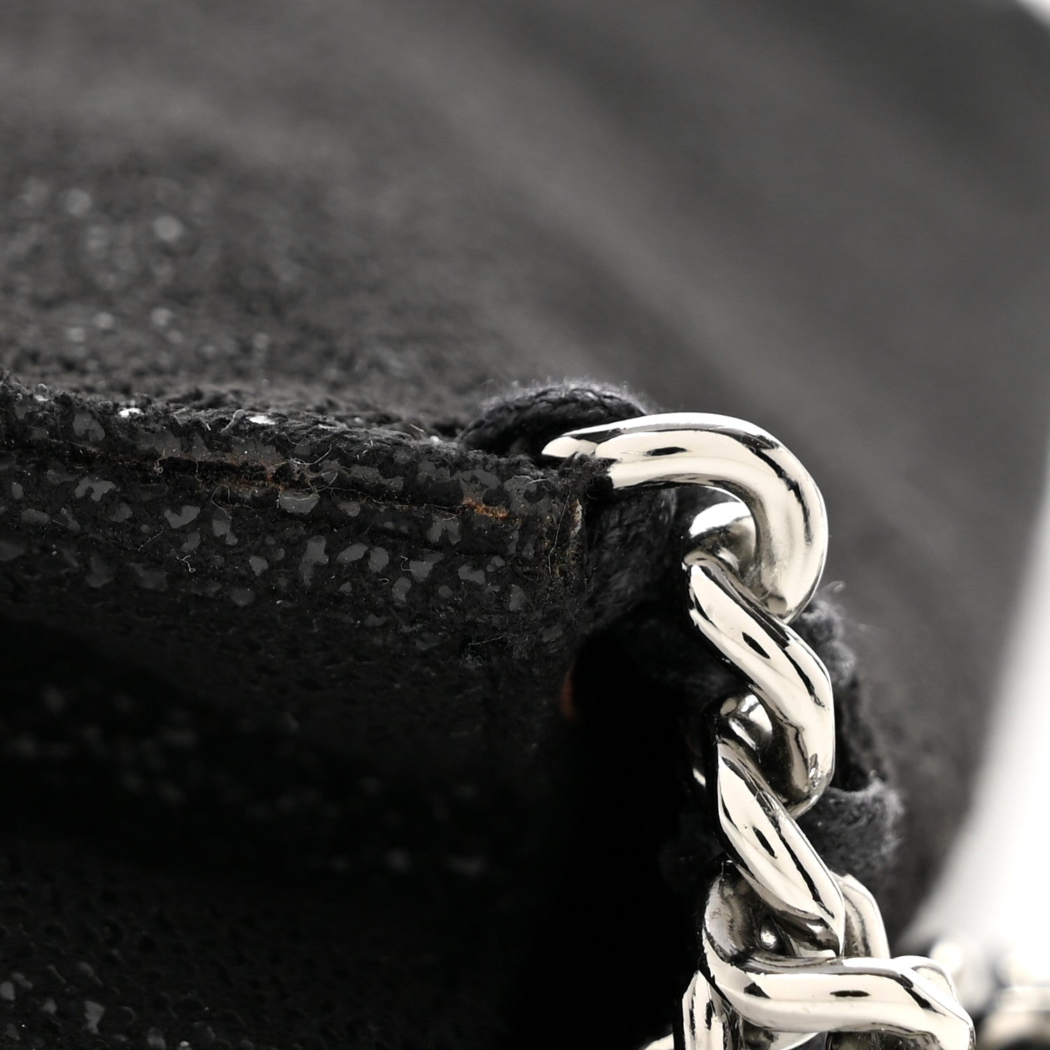 Stella McCartney Shaggy Deer Mini Falabella Crossbody Bag Black 12 of 12