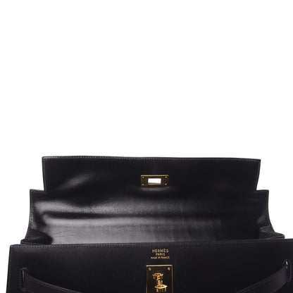 Hermes Box Kelly Sellier 35 Black 10 of 42