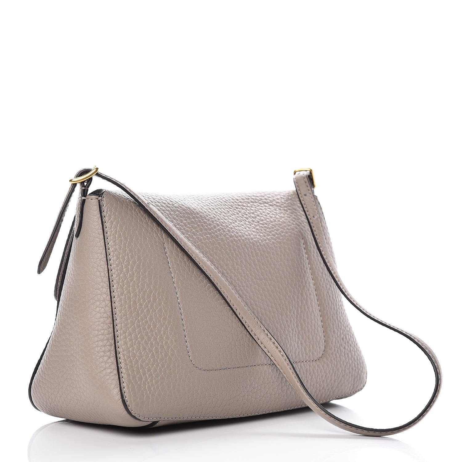 Mulberry Heavy Grain Calfskin Mini Keeley Solid Grey 3 of 9