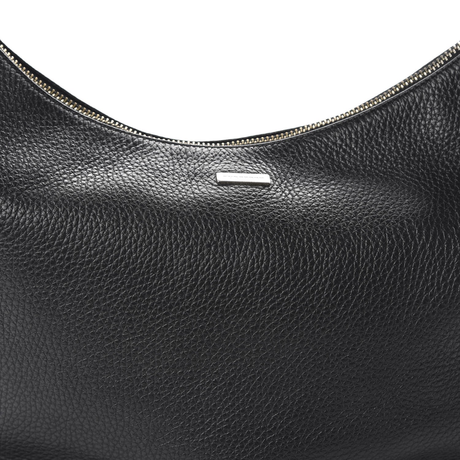 Burberry Grainy Calfskin Large Hobo Black 10 of 10