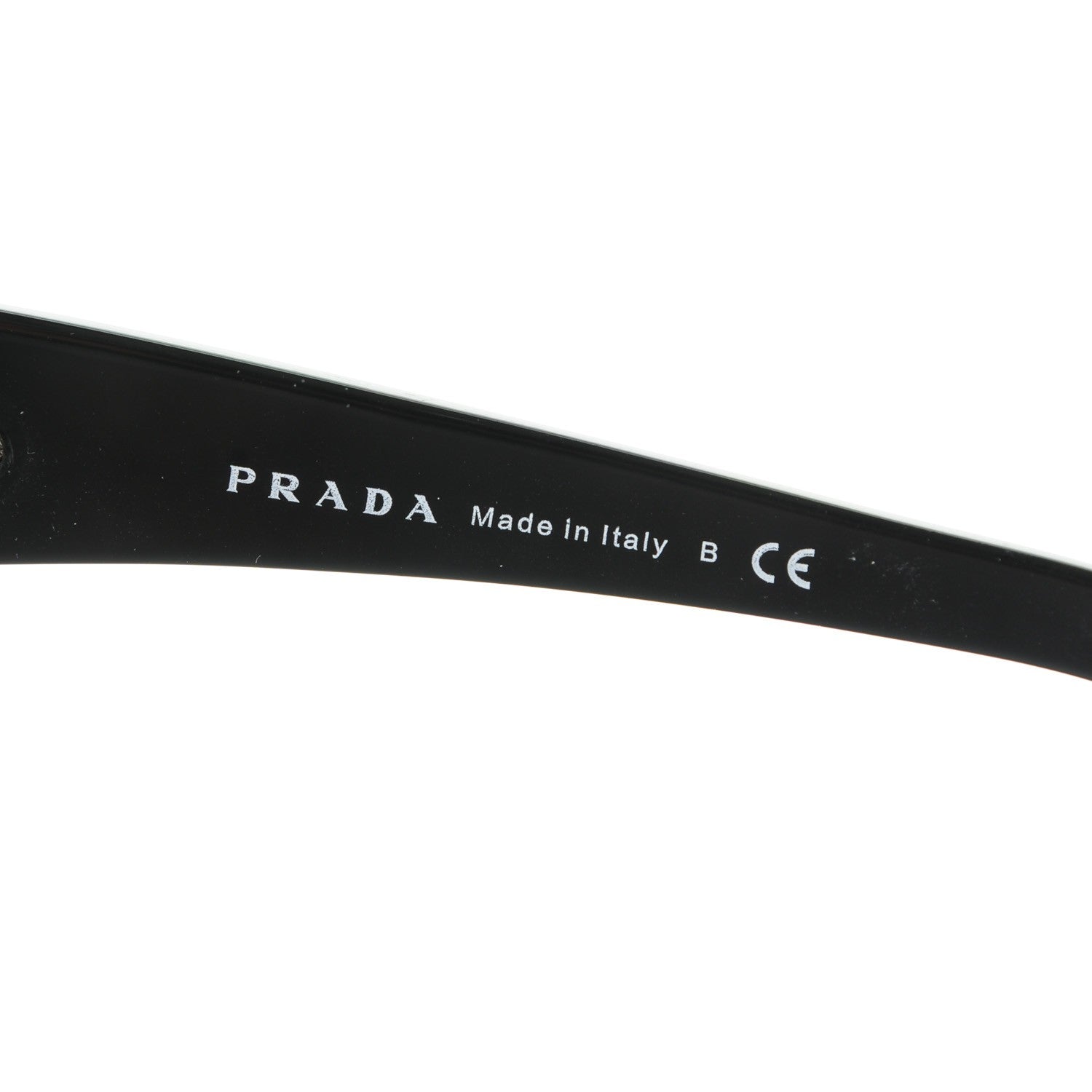 Prada Butterfly Frame Sunglasses SPR 18I Black 4 of 5