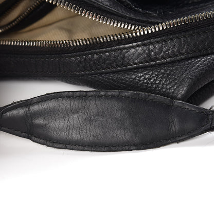 Gucci Pebbled Calfskin Medium Soho Chain Hobo Black 15 of 15