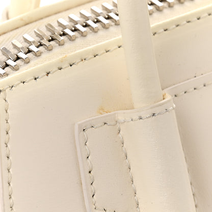 Givenchy Box Calfskin Mini Lock Antigona Shoulder Bag Ivory 11 of 11