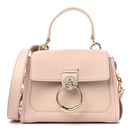 Chloe Calfskin Mini Tess Day Bag Cement Pink 1 of 8