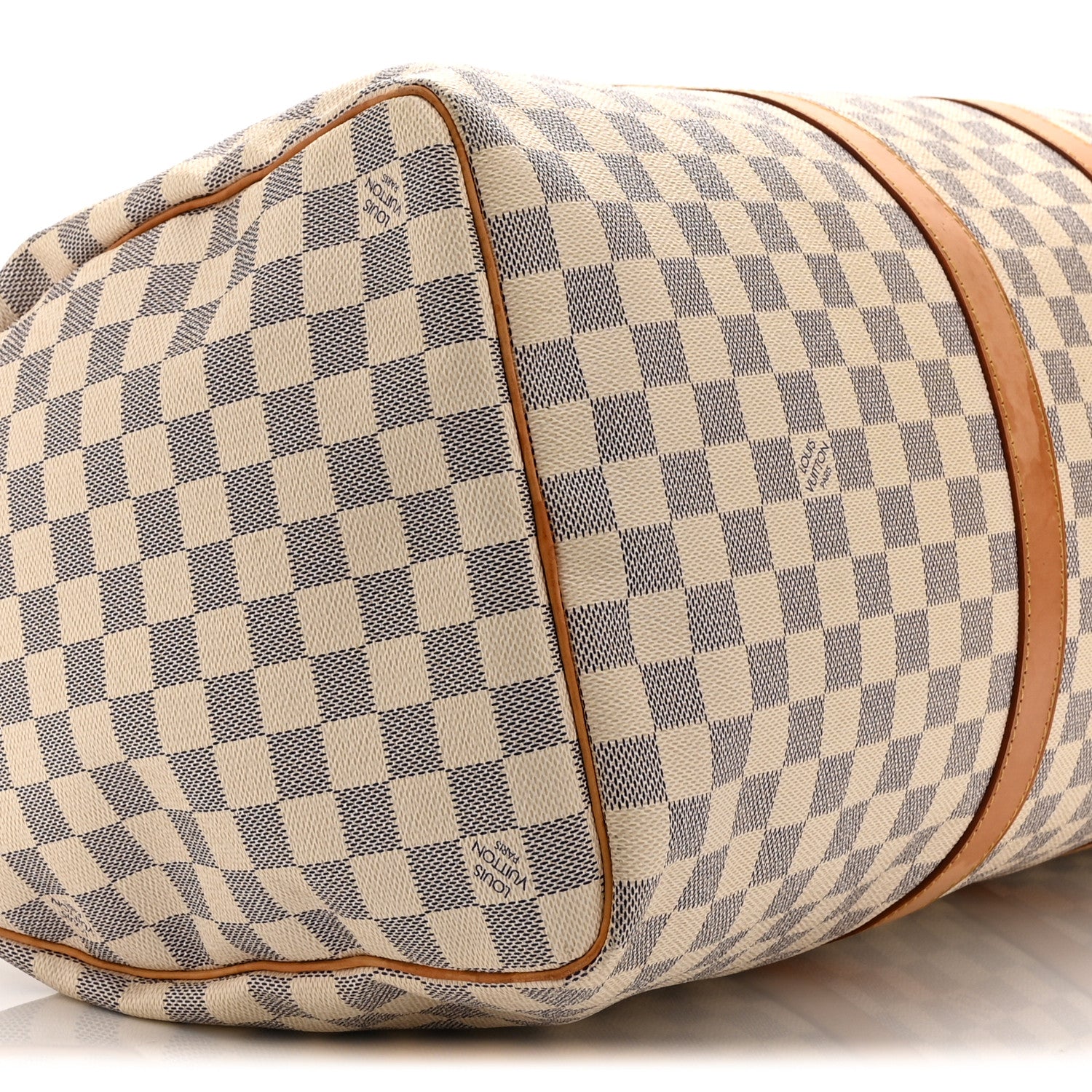 Louis Vuitton Damier Azur Keepall 50 8 of 9