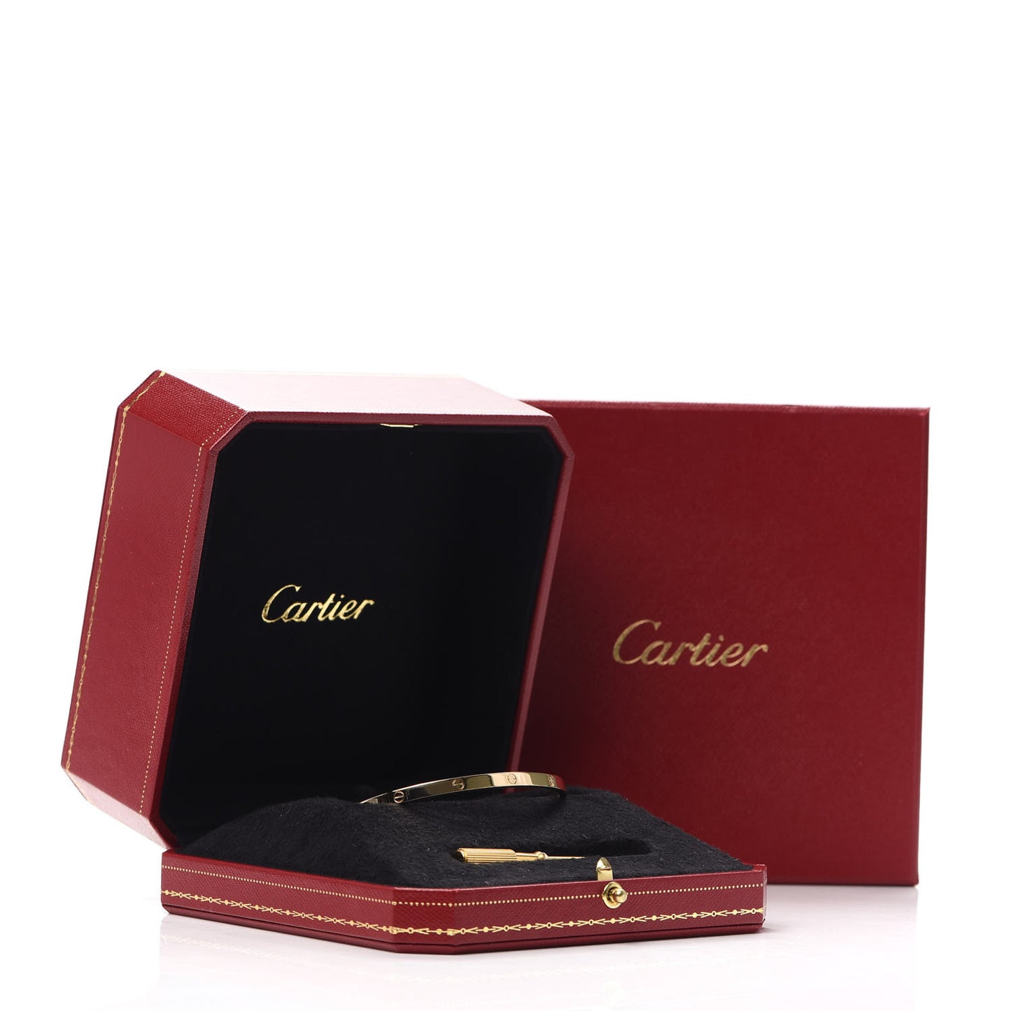 18K Yellow Gold Small LOVE Bracelet 18