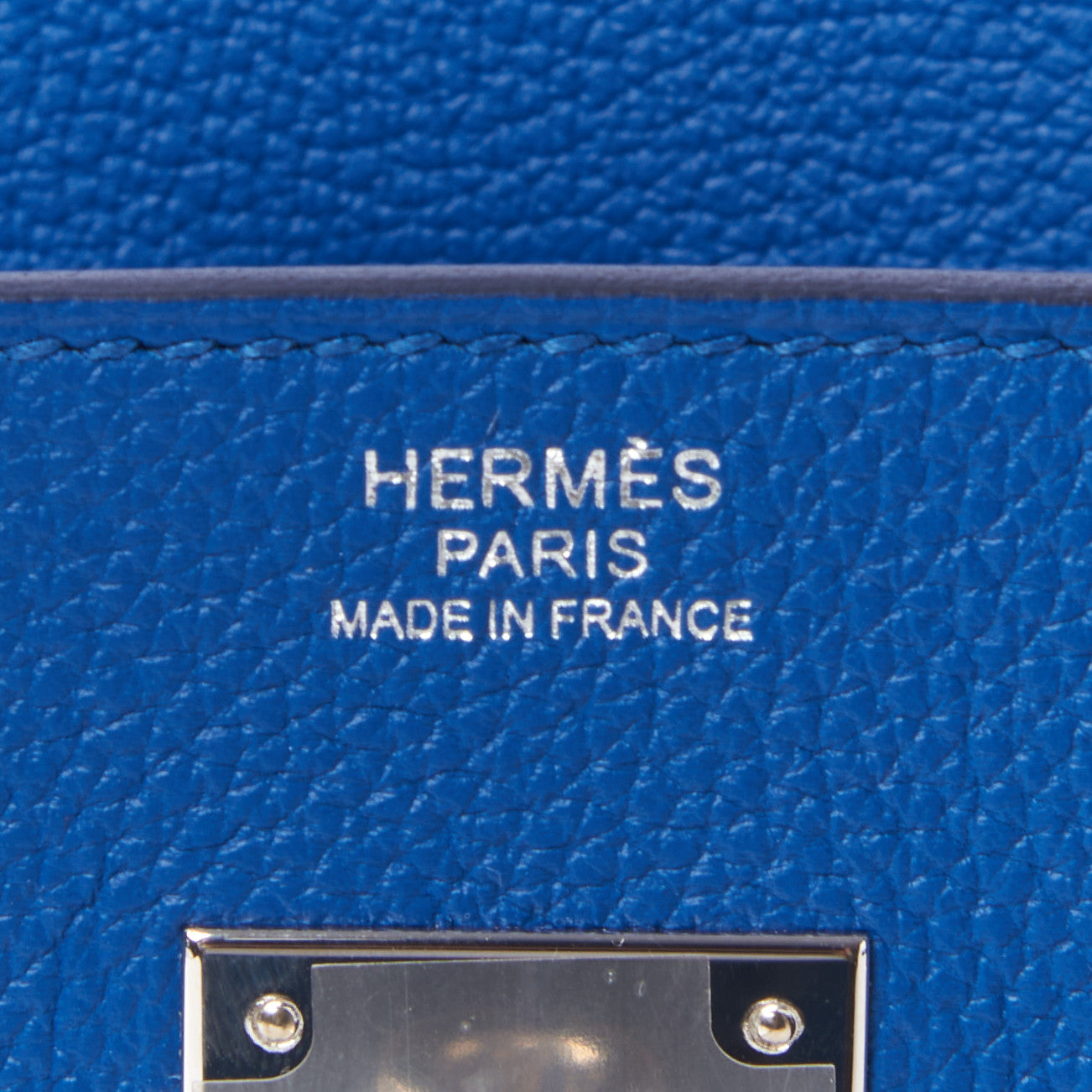 Hermes Togo Birkin 30 Bleu France 21 of 30