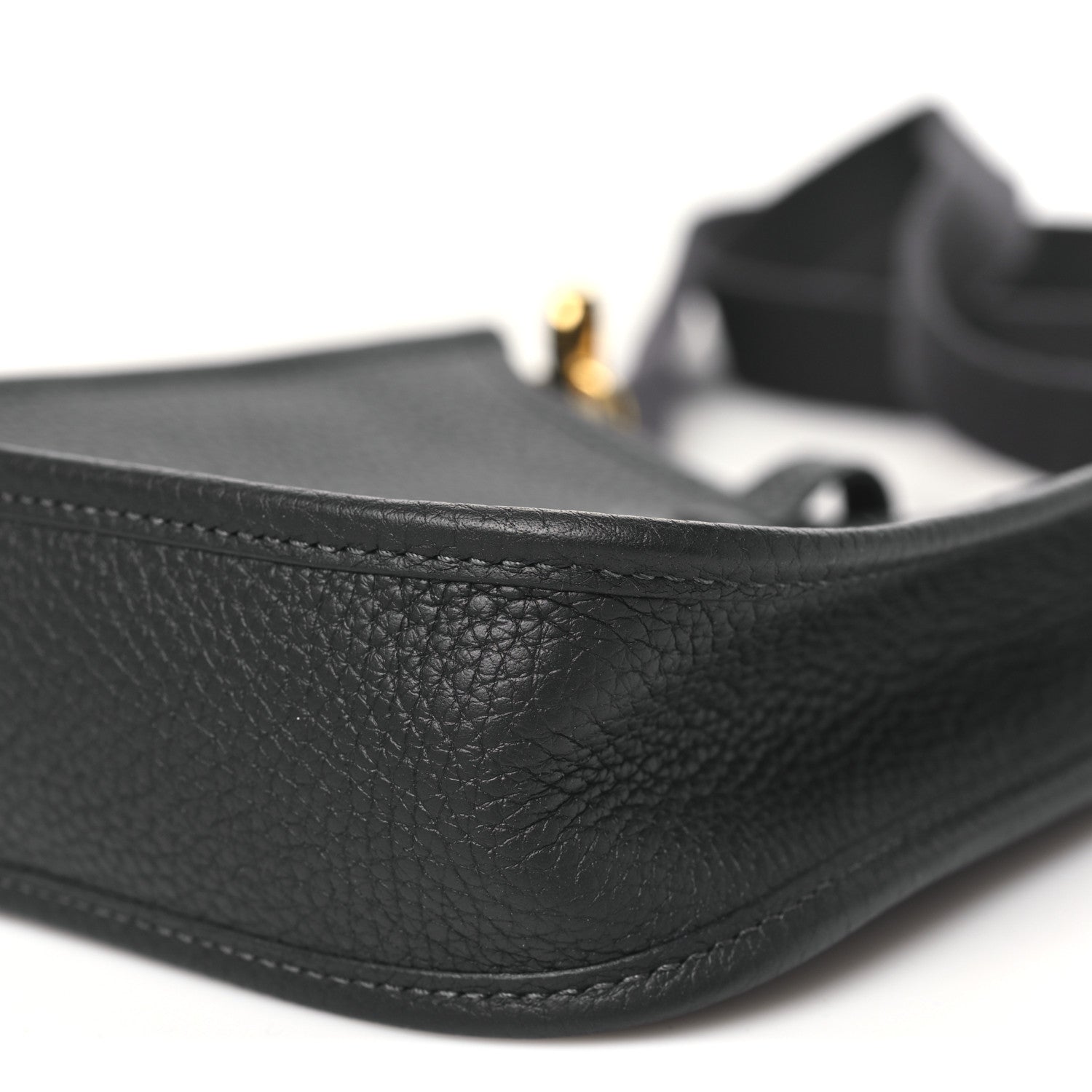 Hermes Taurillon Clemence Evelyne TPM Black 10 of 11