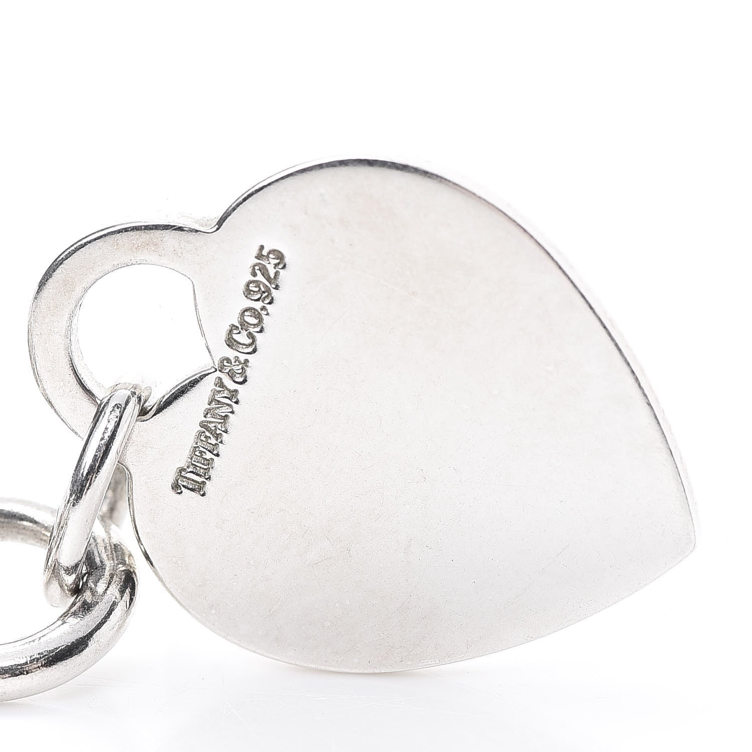 Tiffany Sterling Silver Heart Tag Toggle Necklace 4 of 4