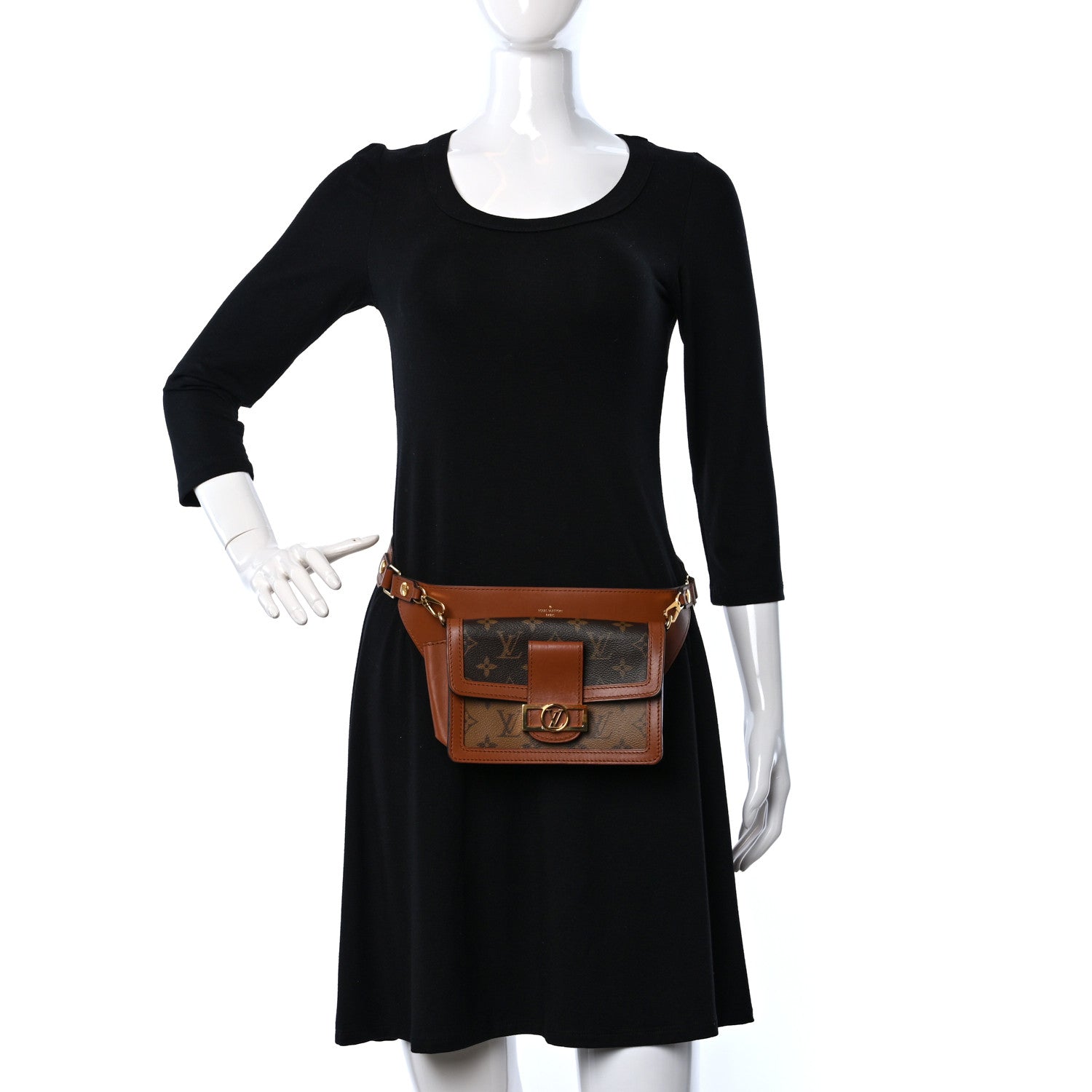Louis Vuitton Reverse Monogram Dauphine Bumbag 2 of 8