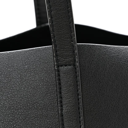 Saint Laurent Calfskin Large Shopping Tote Black 14 of 15