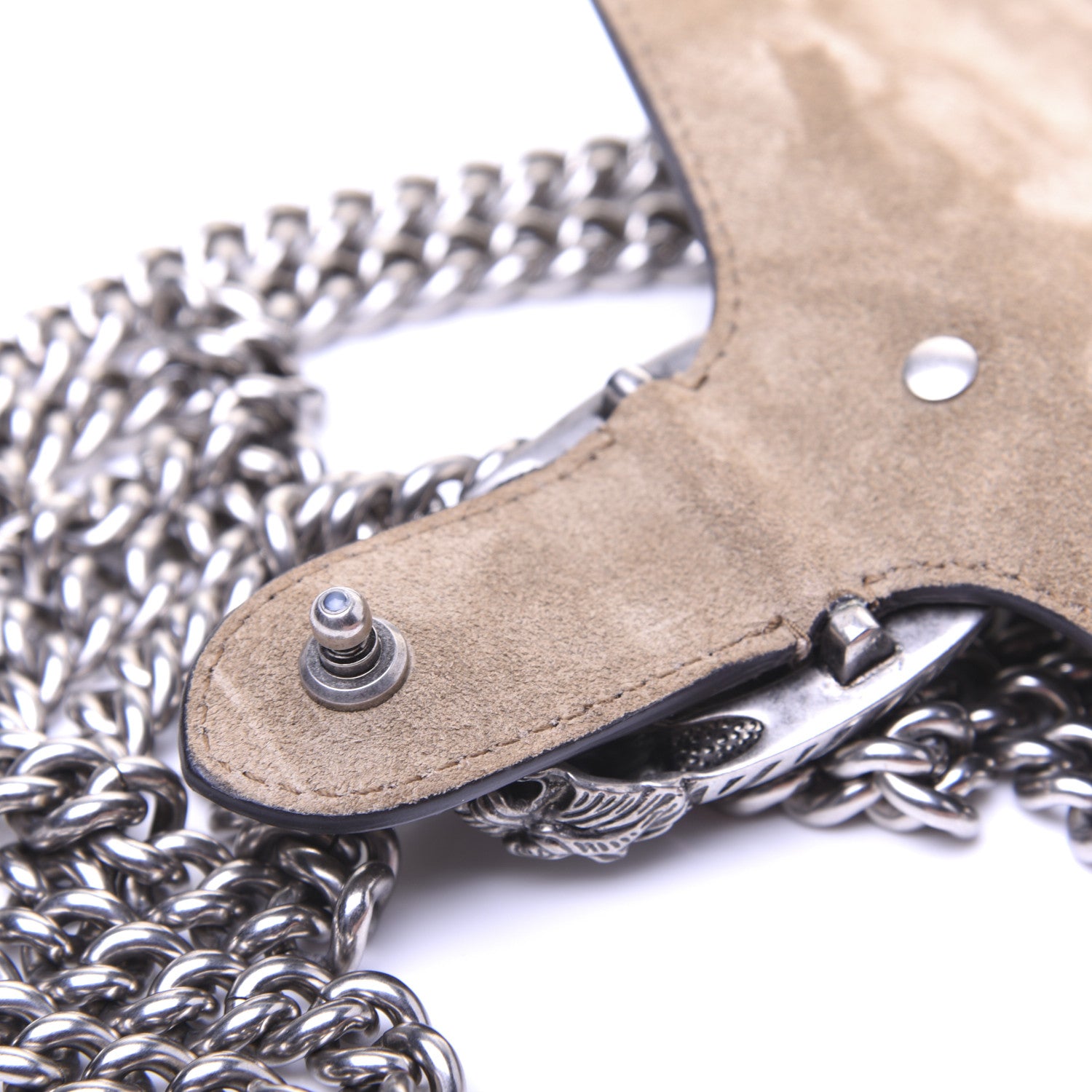 Gucci GG Supreme Monogram Mini Dionysus Shoulder Bag Taupe 15 of 15