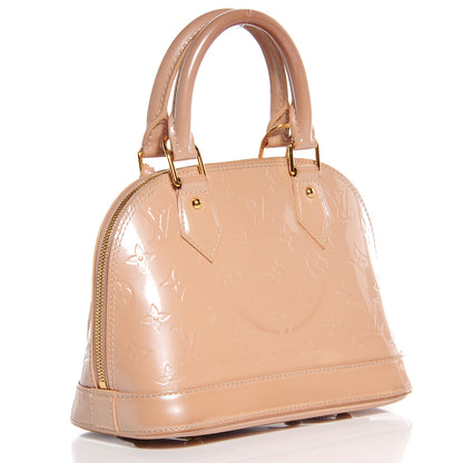 Louis Vuitton Vernis Alma BB Rose Florentin 3 of 7