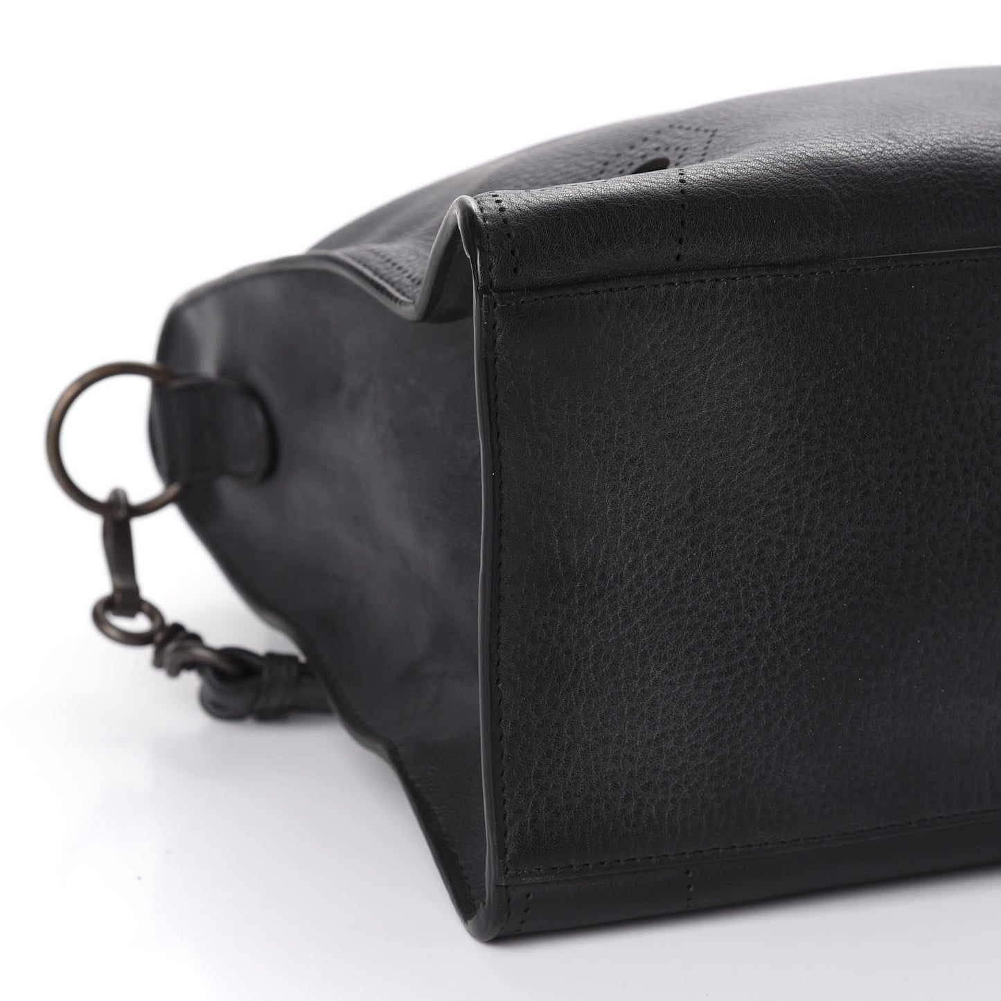 Veau Soyeux Perforated Blackout Hardware City Black