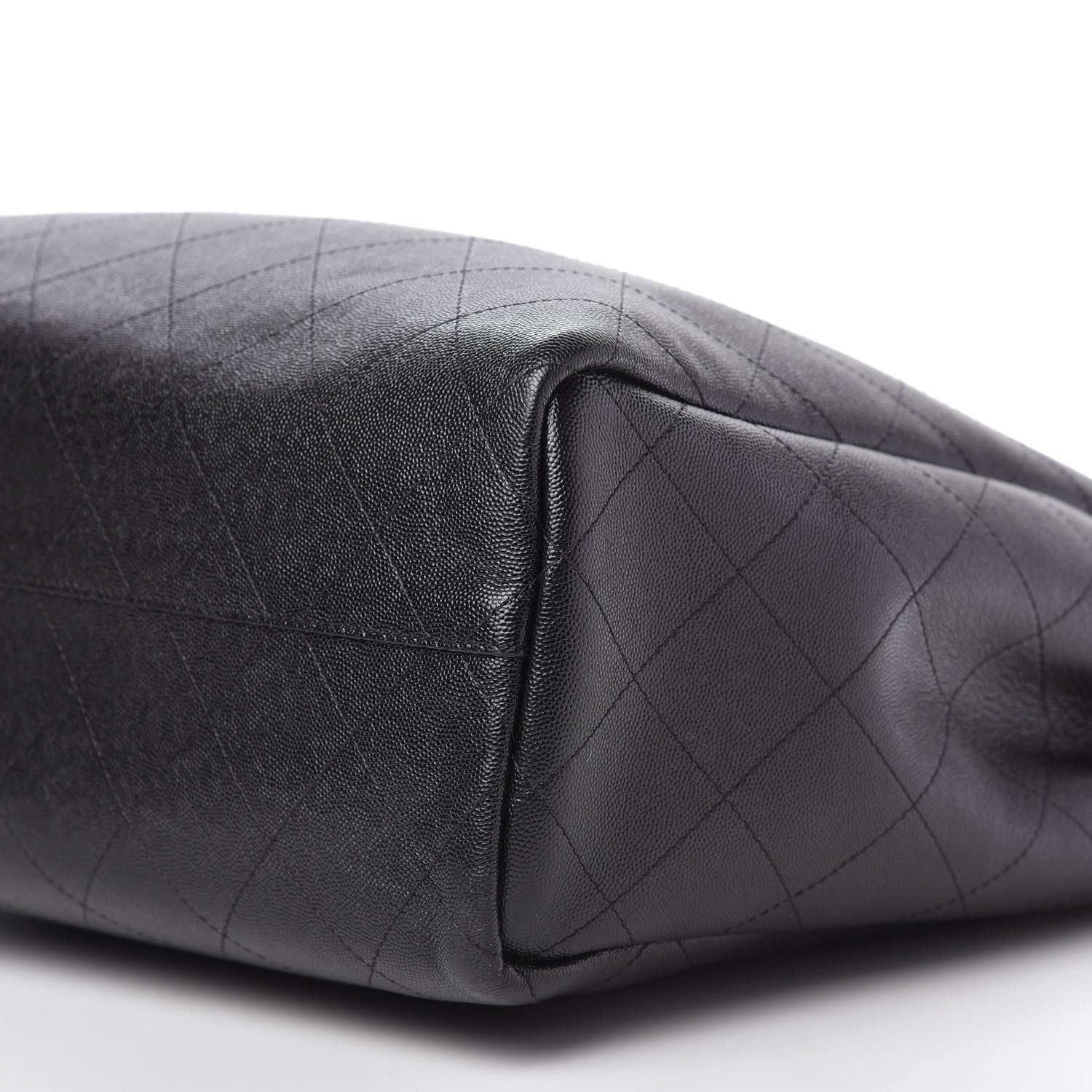 Chanel Caviar Stitched Large Shopping Tote Black 7 of 10