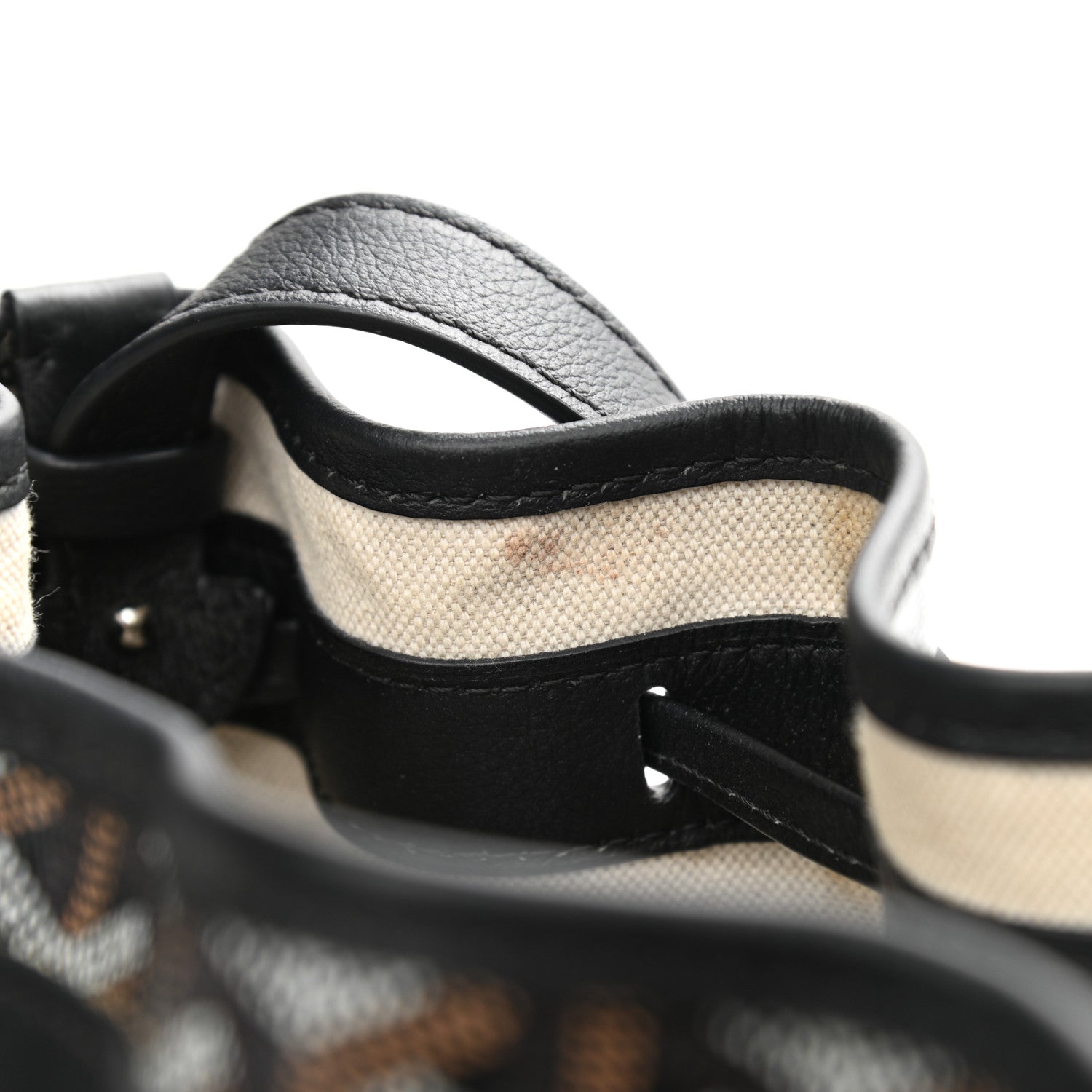 Goyard Goyardine Petit Flot Bucket Bag PM Black 11 of 11