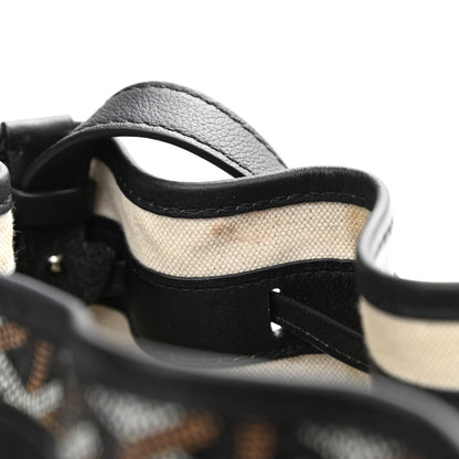Goyard Goyardine Petit Flot Bucket Bag PM Black 11 of 11