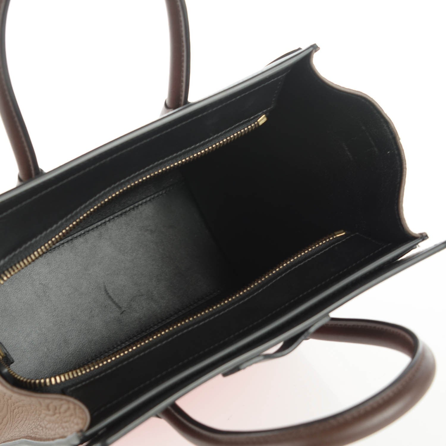 Celine Smooth Drummed Calfskin Multicolor Nano Luggage 5 of 8
