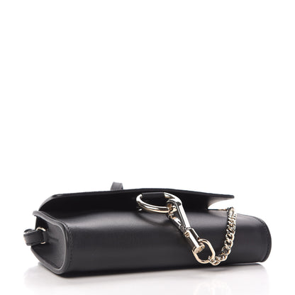 Chloe Suede Calfskin Mini Faye Shoulder Bag Carbon Grey 4 of 10