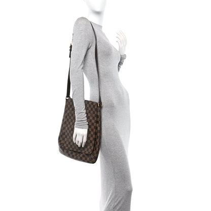 Louis Vuitton Damier Ebene Musette GM 2 of 11