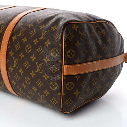 Louis Vuitton Monogram Keepall Bandouliere 50 6 of 30