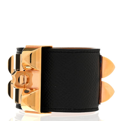 Hermes Epsom Collier de Chien CDC Bracelet XS Black 3 of 7