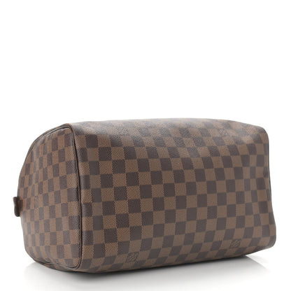 Louis Vuitton Damier Ebene Speedy 30 4 of 9