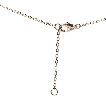 Cartier 18K Pink Yellow White Gold Trinity Heart Necklace 5 of 5