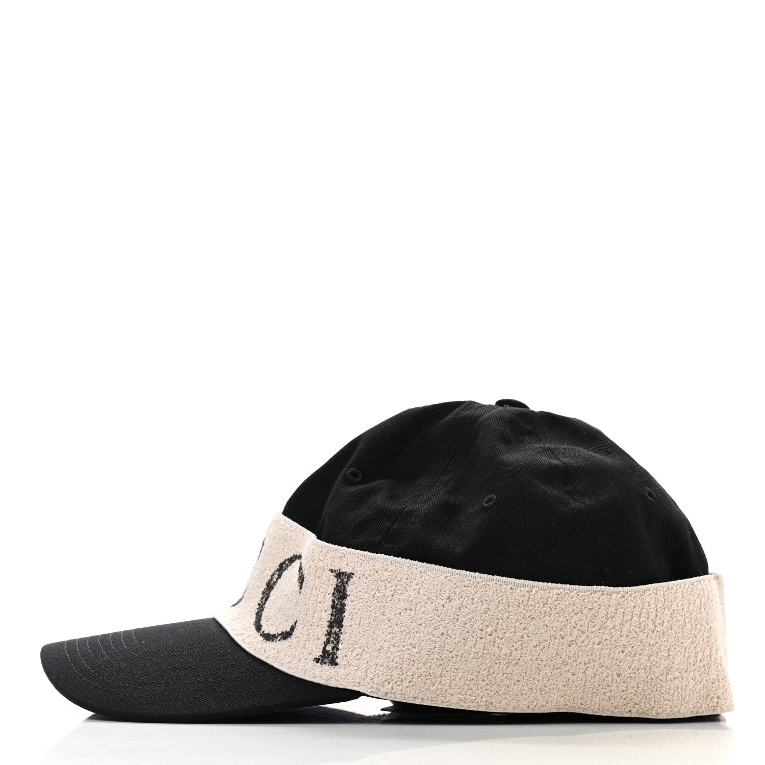 Gucci Gabardine Gucci Headband Baseball Hat M Black 4 of 9