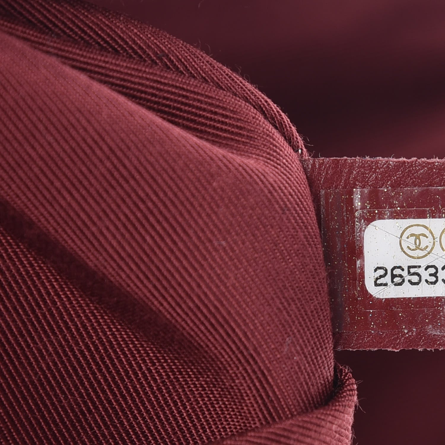 Chanel Calfskin Quilted Belt Me Up Waist Bag Burgundy 7 of 10