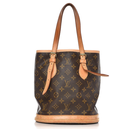 Louis Vuitton Monogram Petit Bucket 23 1 of 19