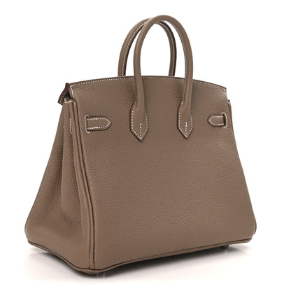 Hermes Togo Birkin 25 Etoupe 3 of 10